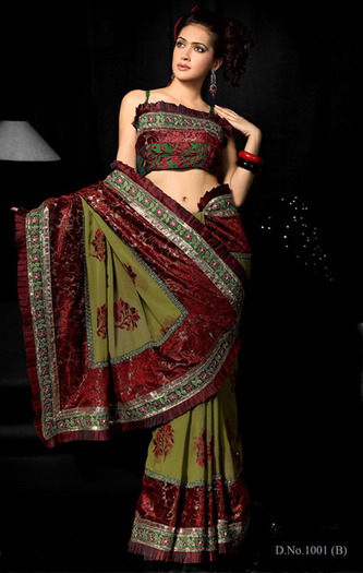 forest1001B - Saree-uri de indianca