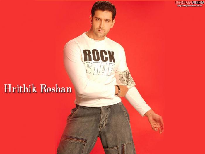 hrithik_roshan (90); Actor indian ce a devenit peste noapte un super star, din cauza filmului de succes "Kaho Naa... Pyaa
