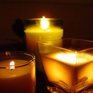 candelute - diferite candelute-lumanarele decorative