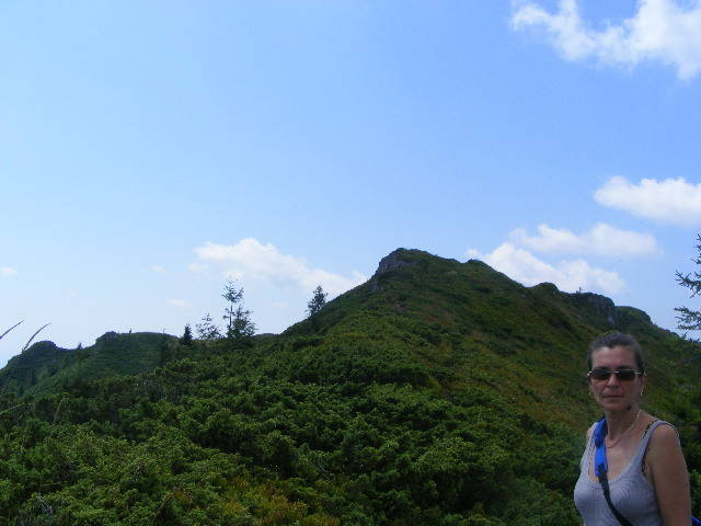 DSCF4249 - 2 august 2009 Traseu Suior Secatura Creasta Cocosului Gutaiul Doamnei  Vf Gutai