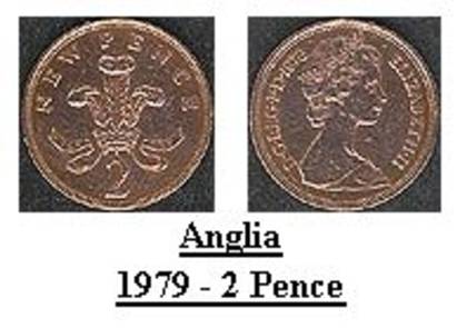 anglia - 1979 - 2 pence