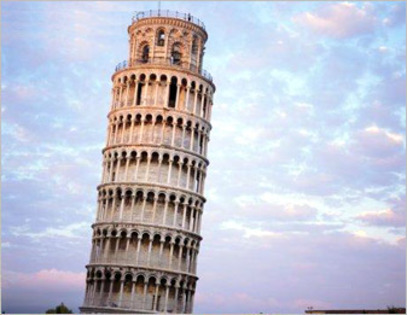 italia - Colosseum si turnul inclinat din pisa
