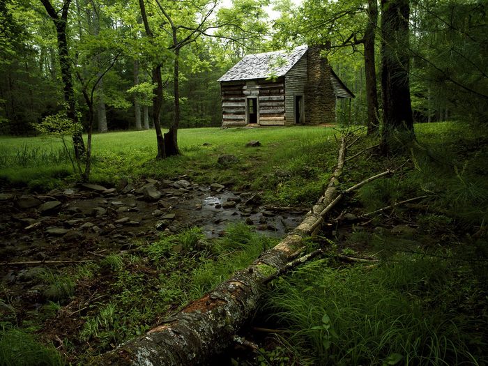 Carter Shields Cabin, Cades Cove, Great Smoky Mountains National Park, Tennessee