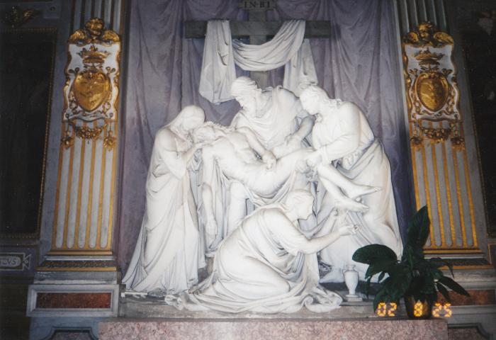 Pieta Sgnore(Michelangelo  sculptura) - In Italia eu si sotia-2002