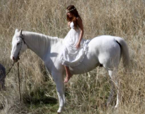 miley-cyrus-white-horse-photo-shoot-7 - miley white