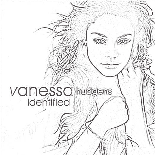 vanessa - imagini de colorat cu vedete