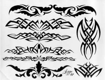 tribal - Imagini cu tatuaje
