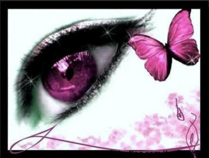 pink eye - love angels eyes diverse