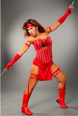 Mickie James - Concurs-Miss Halloween 2009