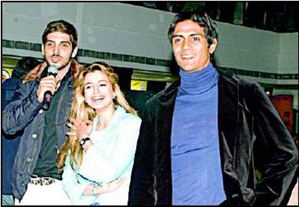 Conferinta de presa:Arjun Rampal,Amisha Patel,Zayed Khan