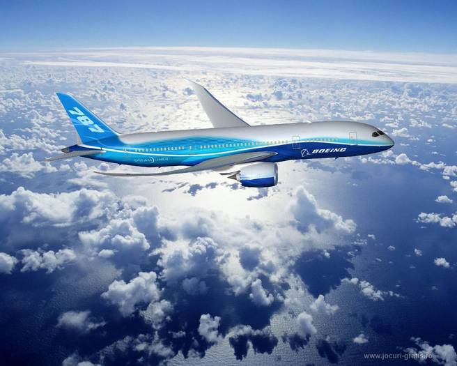 AVION 1 - AVIOANE Boeing 787 dreams cielo