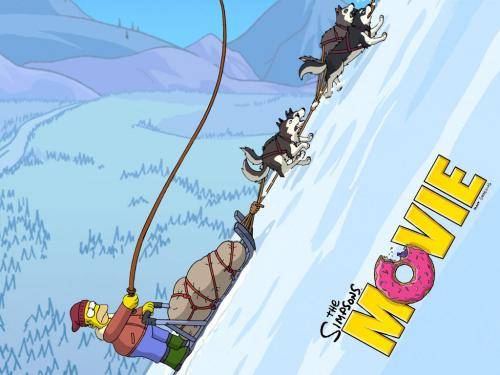 Simpsons the Movie Wallpaper Desktop Simpson Cartoon - simson