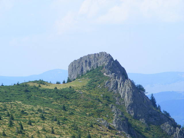 DSCF4436 - 2 august 2009 Traseu Suior Secatura Creasta Cocosului Gutaiul Doamnei  Vf Gutai