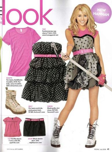 h - Hannah Montana-Miley