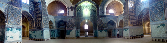 Kabud Mosque in Tabriz - Iran (panorama)