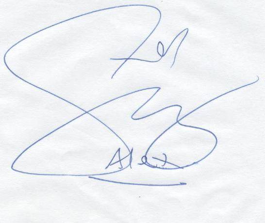 SelenaAutograph