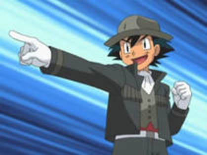 Ash keatchum imbracat in michael jackson - Ash Ketchum