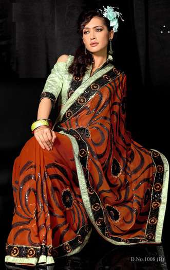 forest1008B - Saree-uri de indianca