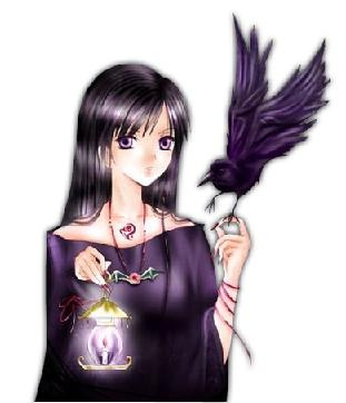 anime goth girl[1] - anime purple
