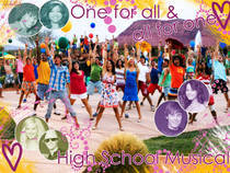 one for all/all for one - High School Musical