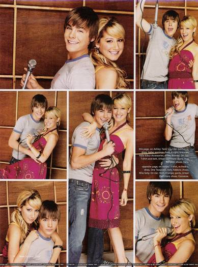 zac-efron-ashley-tisdale-modelling - zashleyCoolCuplu