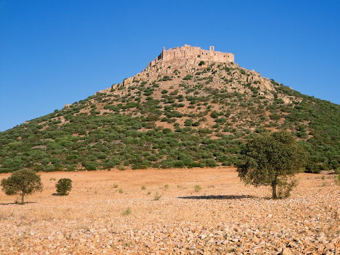 Castle-Monastery of Calatrava La Nueva, La Mancha, Spain - CASTELE