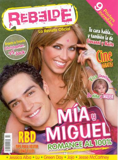 Mia si Miguel. - Reviste oficiale RBD