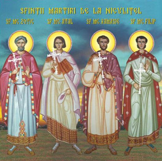 Moastele celor patru sfinti