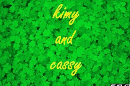 kimy - album pentru kimy and cassy