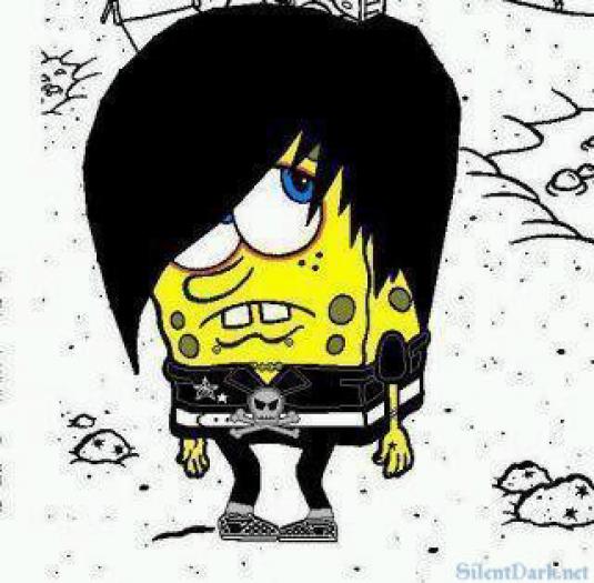 spongebob emo - emo and punk girlboy