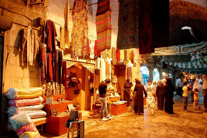 Bazar in Aleppo - Syria - Islamic Architecture Around the World