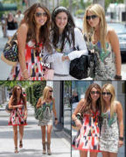 ASHLEY_MILEY - MILEY CYRUS AND ASHLEY TISDALE  shopping