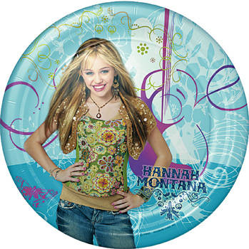 hannah-montana-party-plate - Poze Hannah Montana-Miley Cyrus