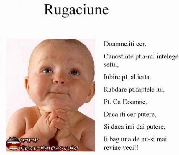 rugaciune de tot rasul