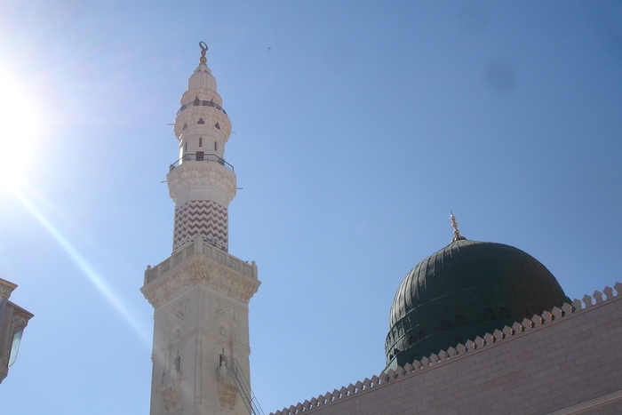 Masjid Al Nabawi in Madinah - Saudi Arabia (green dome) - Islamic Architecture Around the World