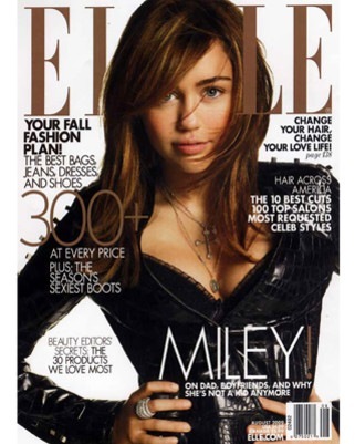MileyCyrus - miley pe copertile revistelor