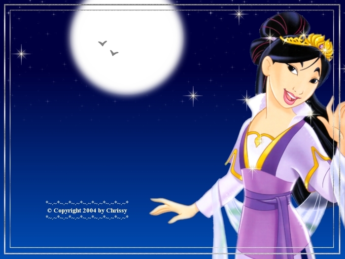 Mulan princess - Minunatele printese Disney