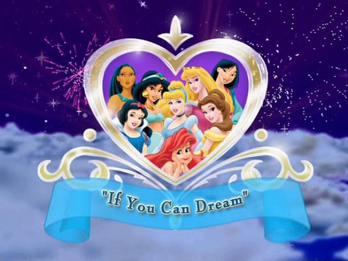 Ifyoucandreamlogo - disney-princess