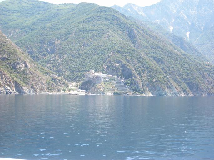 Grecia-Minastire de pe Muntele Athos