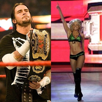 CM Punk si Kelly - cel mai frum cuplu