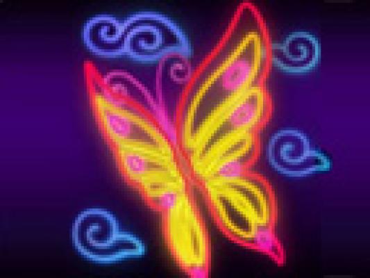 Neon Butterfly