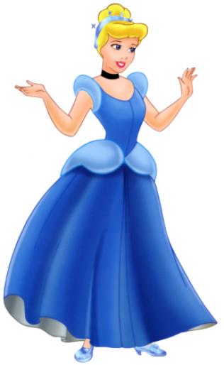 Cinderella-Blue-Dress - poze cu printese