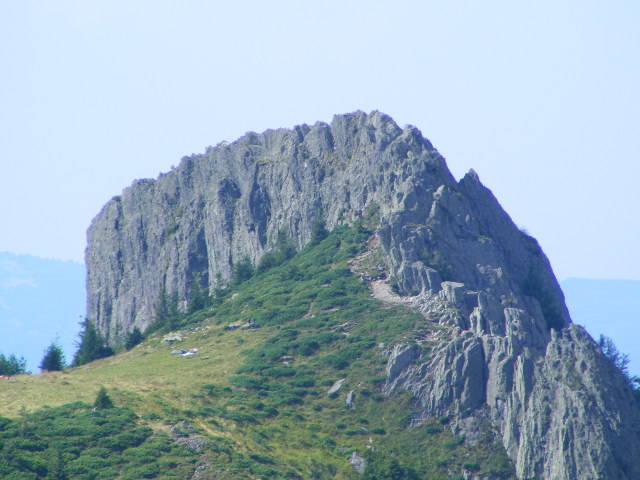 DSCF4437 - 2 august 2009 Traseu Suior Secatura Creasta Cocosului Gutaiul Doamnei  Vf Gutai