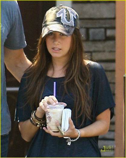 2lj15c5 - Ashley Tisdale and Scott Speer Coffee Bean Couple