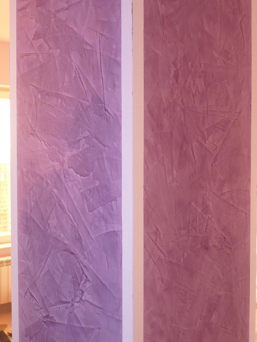 stucco venetiano di luce - Stucco venetiano viola