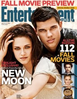 Revista din SUA - Kristen Stewart si Taylor Lautner in Entertainament Weekly