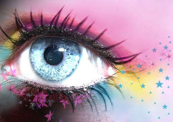 eye in colours - love angels eyes diverse