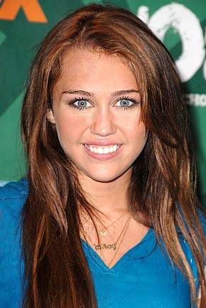 beauty-in-blue - Miley Cyrus
