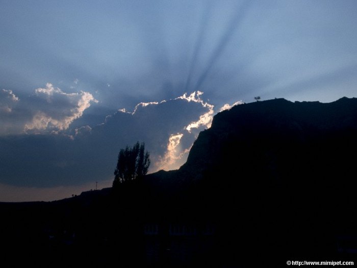 Sunset at Melnik 1