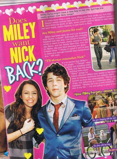 AIUQKLJQNUAGJQHPTLS - Nick and Miley